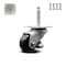 Service Caster Nylon Swvl Threaded Stem Caster w/2.8" Black Wheel and 16mm x 2.0mm x 138mm Stem SCC-TPLV30S72-NYR-770-ZC - alternate 3